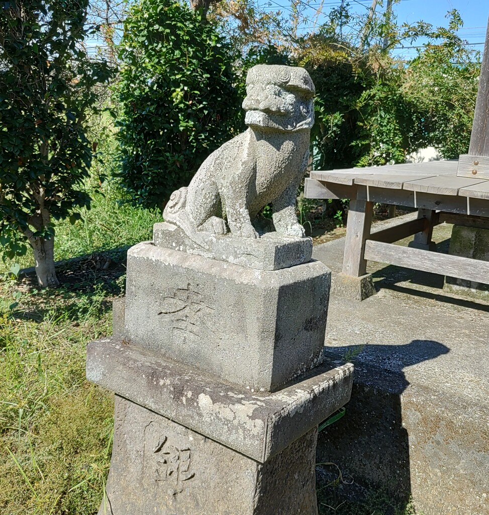 [狛犬]左