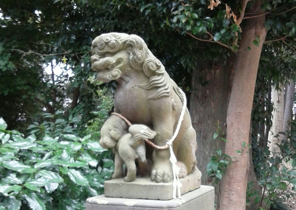 [狛犬]左