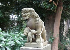 [狛犬]左