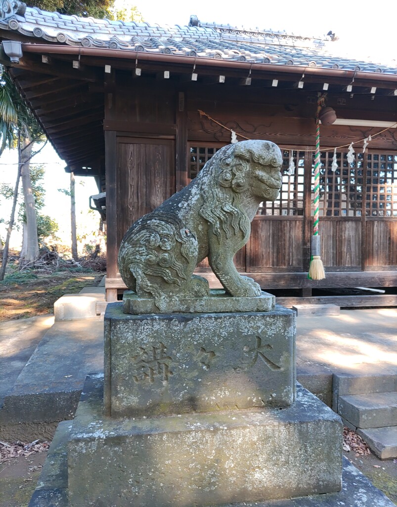 [狛犬]左