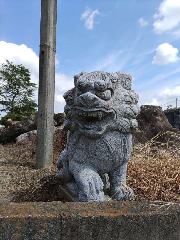 [狛犬]左