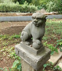 [狛犬]左
