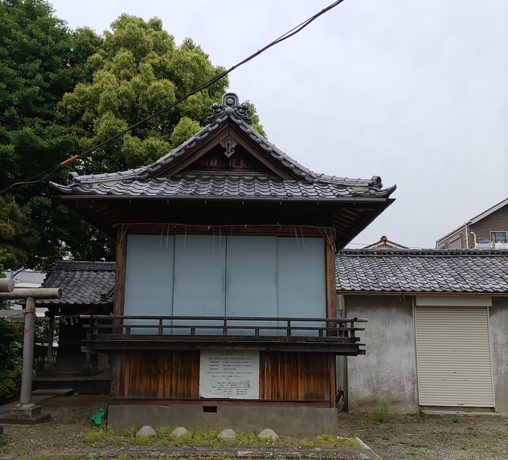 【建】神楽殿