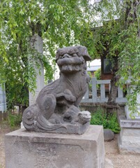 [狛犬]左