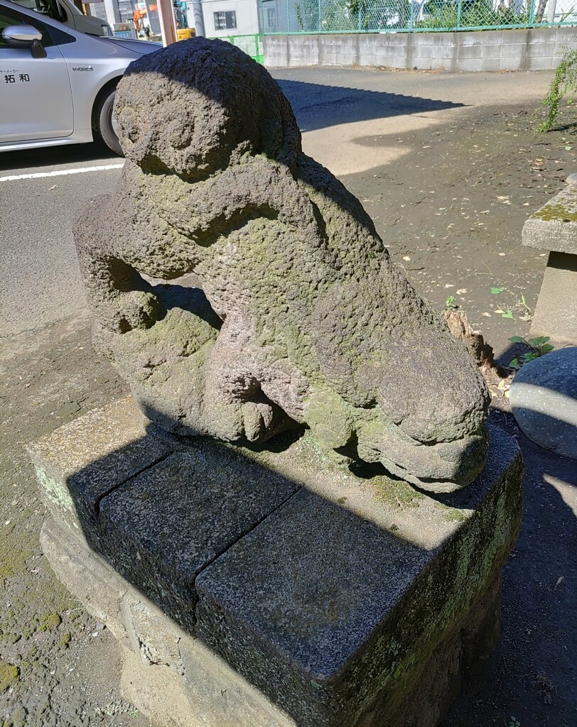 [狛犬]左