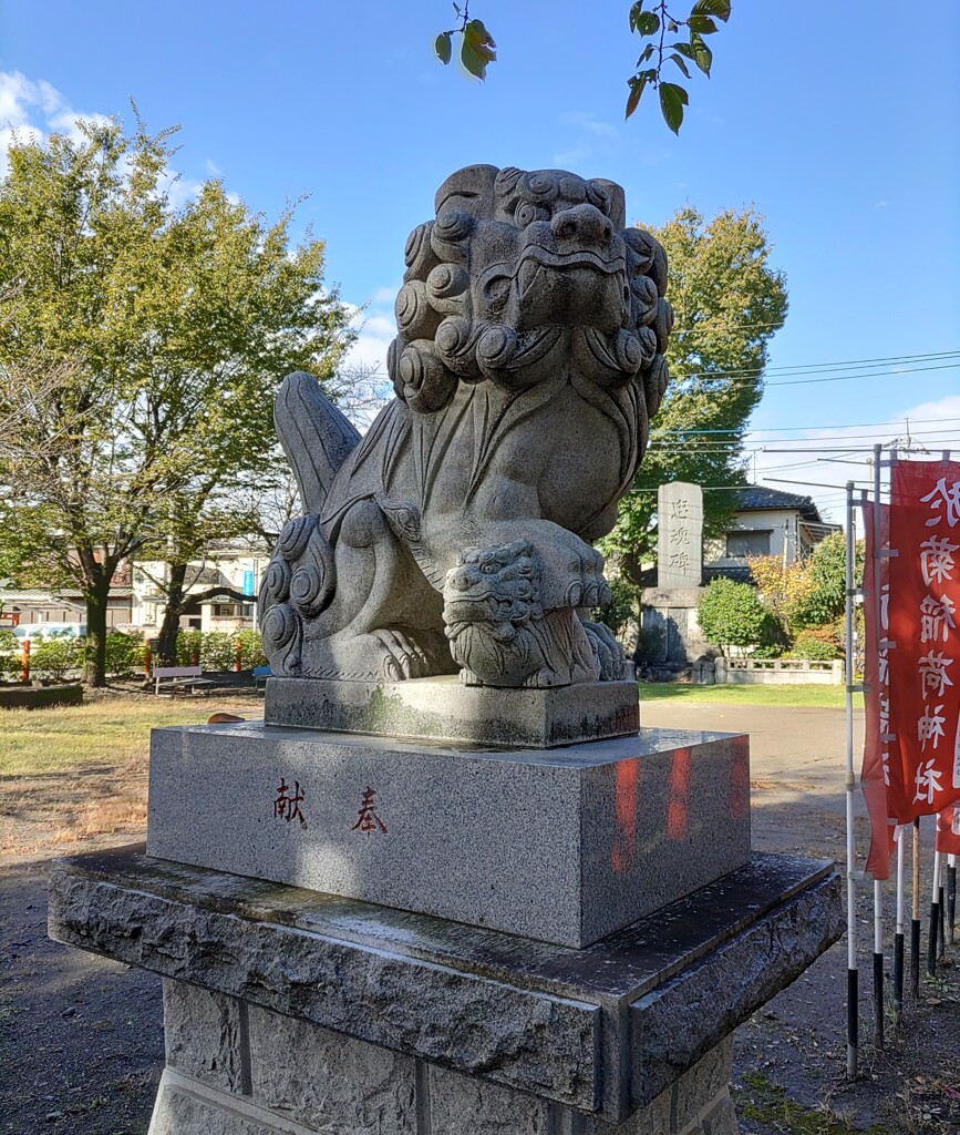 [狛犬]左