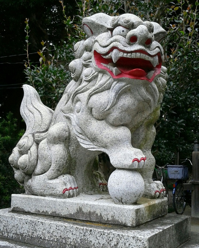 [狛犬]左
