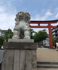 [狛犬]左