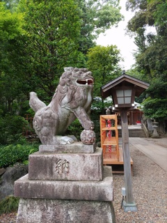 [狛犬]左