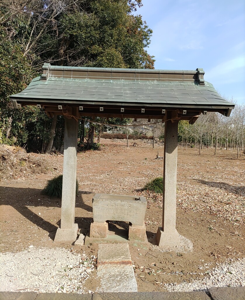 【建】手水舎