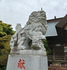 [狛犬]左