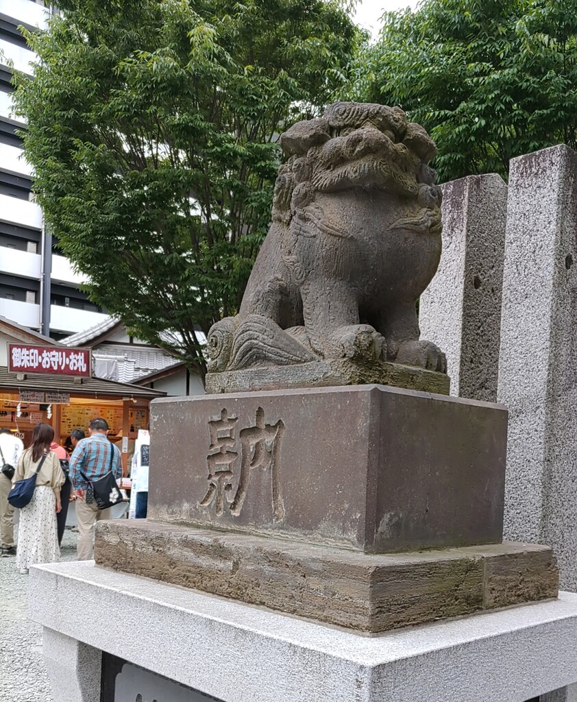 [狛犬]左