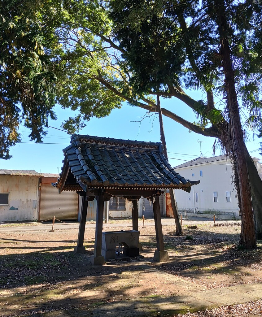 【建】手水舎