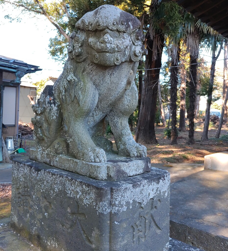 [狛犬]左