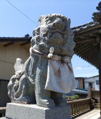 [狛犬]左