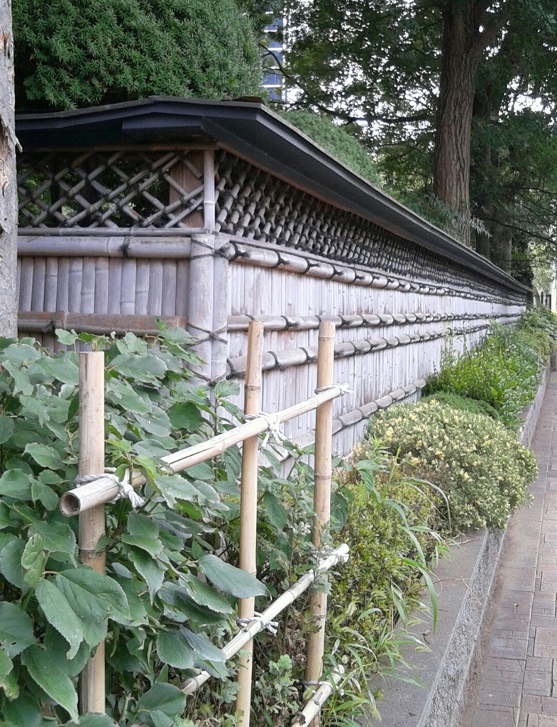 囲[竹垣]