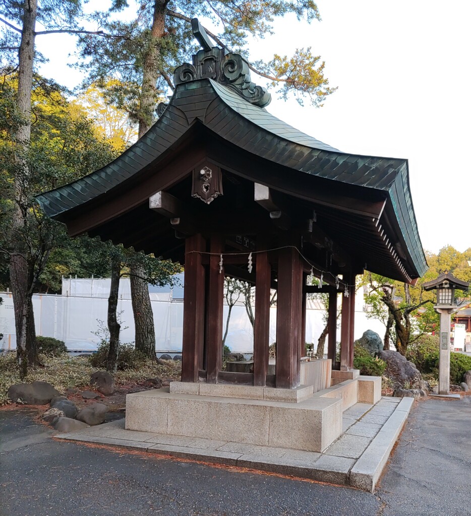 【建】手水舎