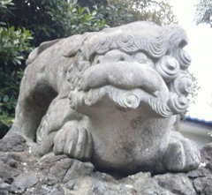 [狛犬]左