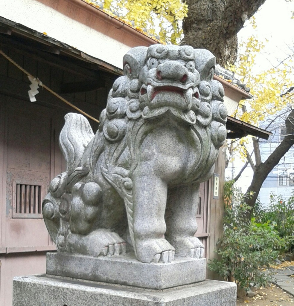 [狛犬]左