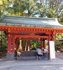 【建】手水舎