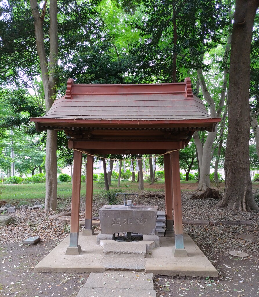 【建】手水舎