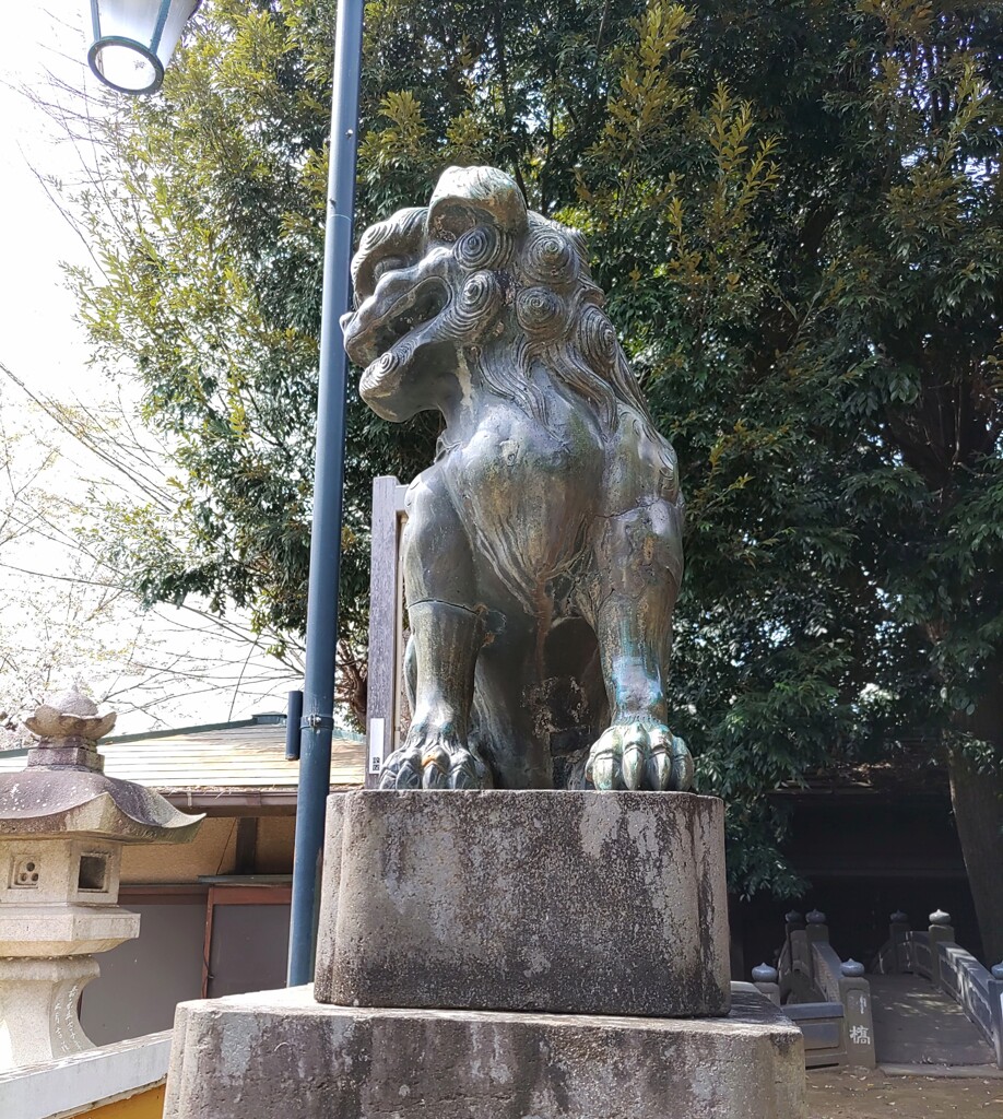 [狛犬]左