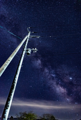 徒歩0分の天の川