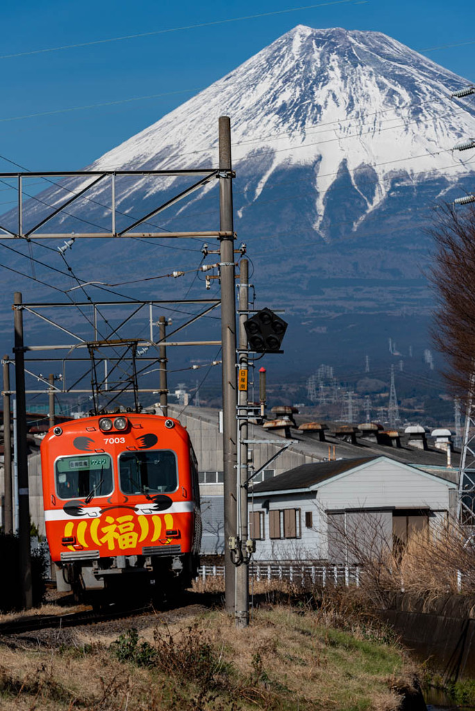 富士山+岳南電車