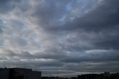 Thick clouds