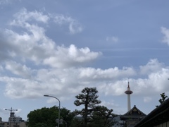 blue sky  @kyoto