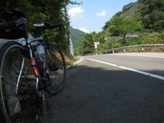 夏の峠サイクリング