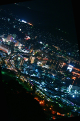 弓張岳の夜景