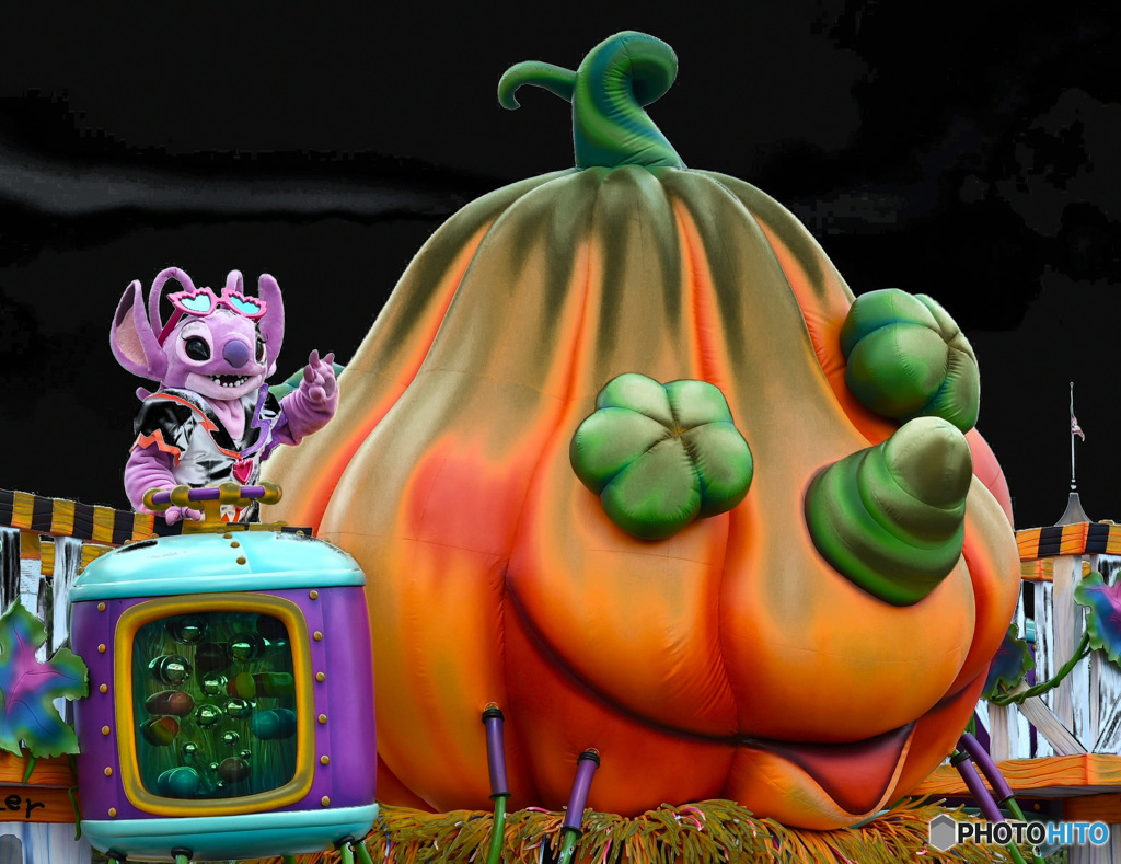 2015年10月ハロウィン風景　カボチャ