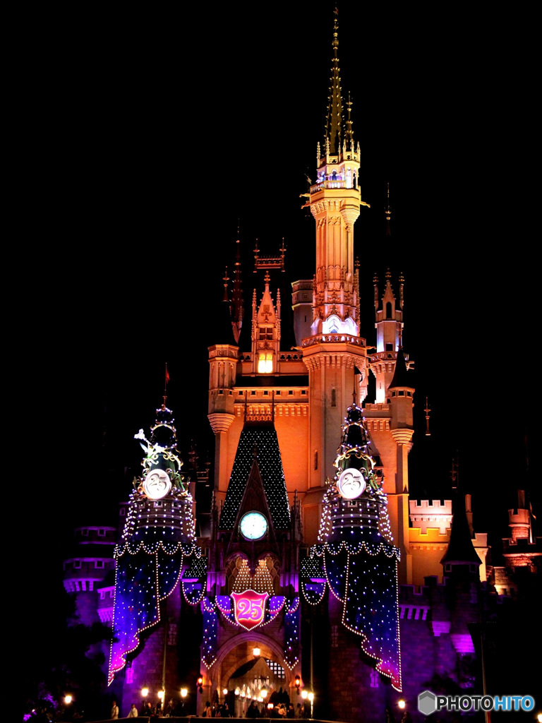 2008年秋 夜のシンデレラ城  906
