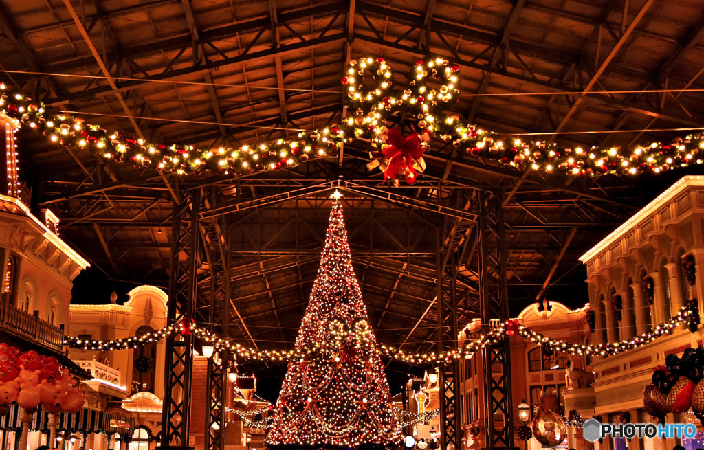 昔懐かしいクリスマス風景