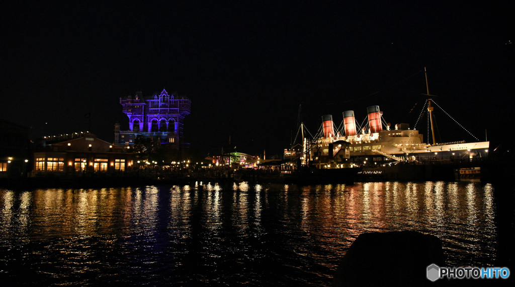 2015年Disney Sea 夜の風景 767