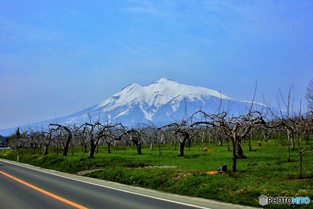 2000年5月撮影 思い出の風景 ㉘ 岩木山
