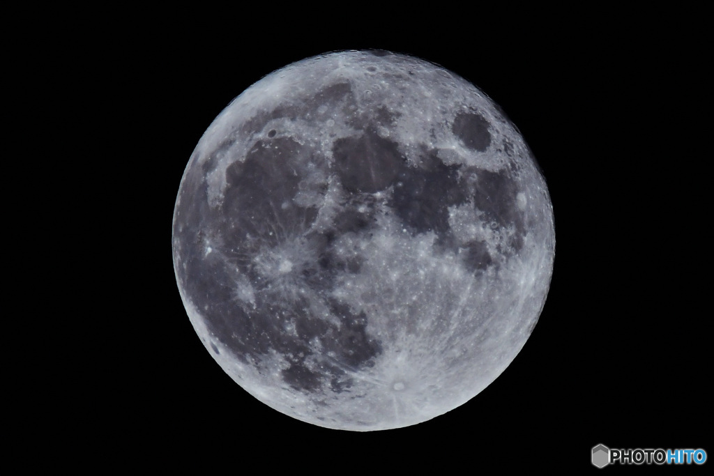 満月 (望) 十五夜 月齢14.1 中秋の名月