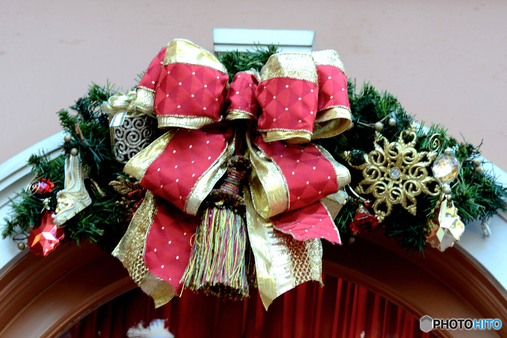   毎年お馴染みのクリスマス飾り 