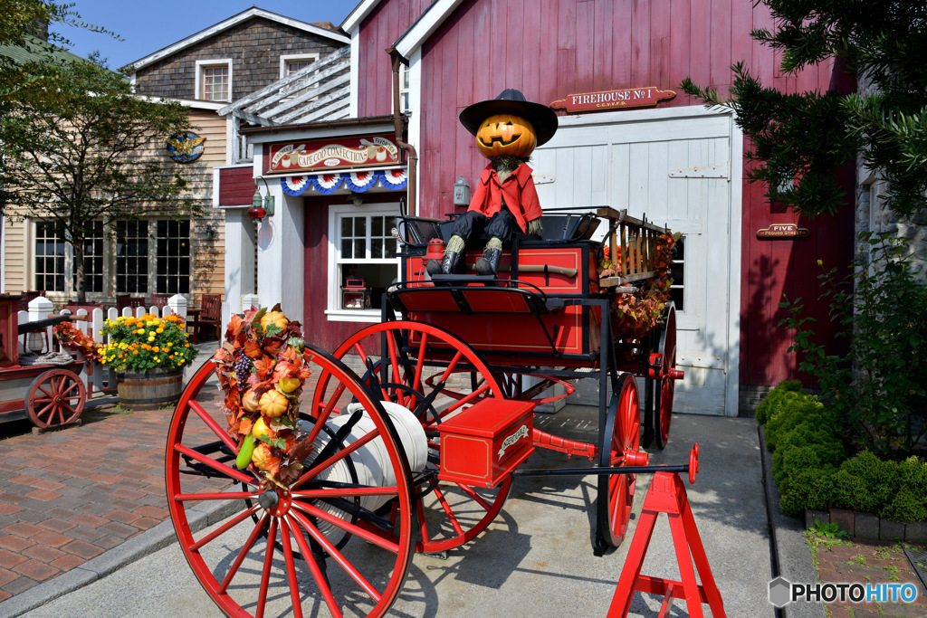  毎年お馴染みのハロウィン風景 