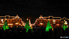 2005年12月夜のクリスマス風景  