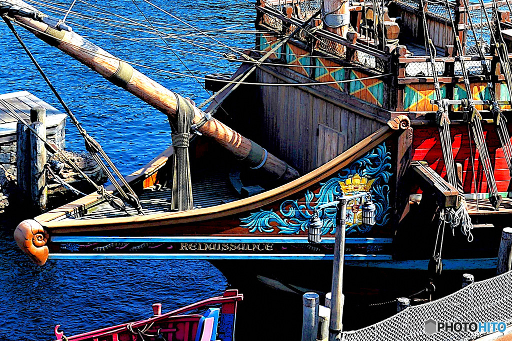 2014年Disney Sea 風景 帆船前方