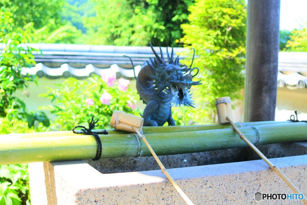 竜の水盤舎