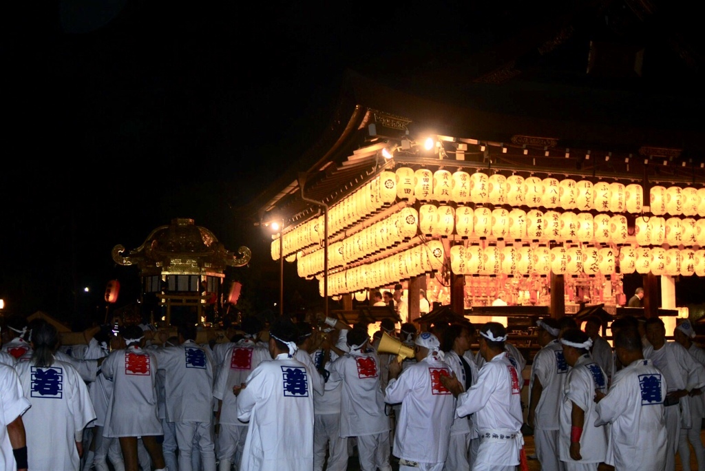 神輿洗奉告祭