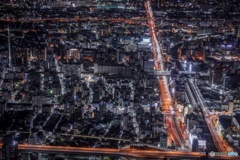 あべのハルカスからの夜景
