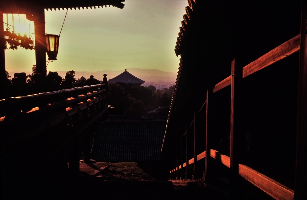 古都夕景