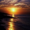 オホーツク海と夕日 １〔1996〕