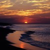 オホーツク海と夕日 ３〔1996〕