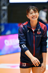 日立リヴァーレ　野中　瑠衣選手４