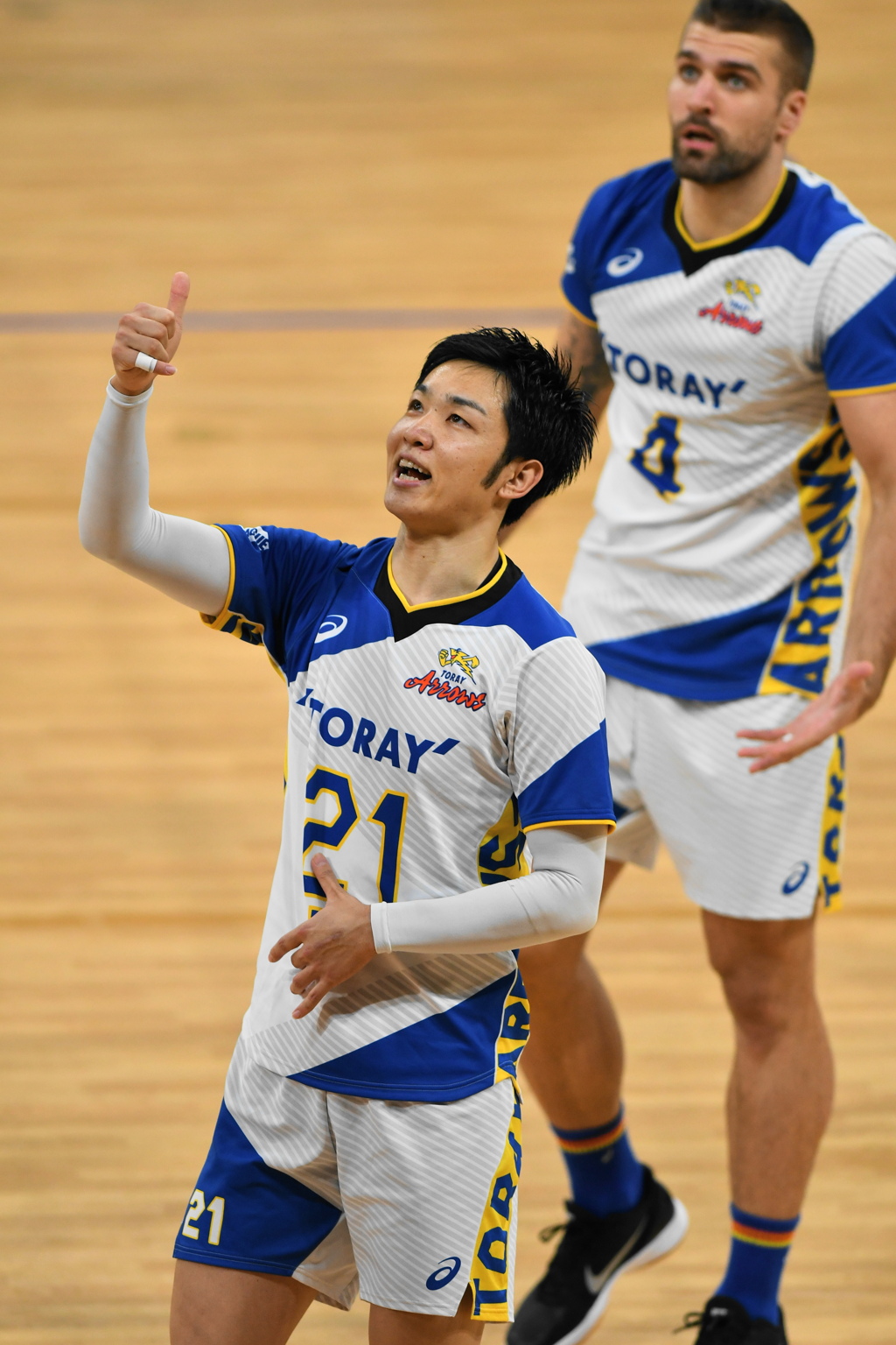 東レアローズ　藤井　直伸選手